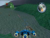 une photo d'Ã©cran de Star Wars Episode 1 - Battle for Naboo sur Nintendo 64